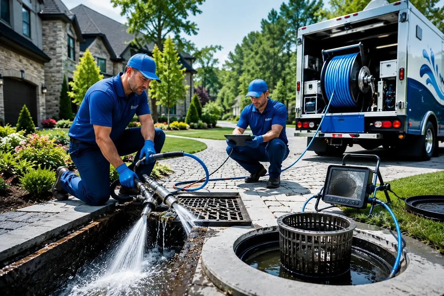 Local outdoor drain cleaning professionals in Jenkinjones, WV
